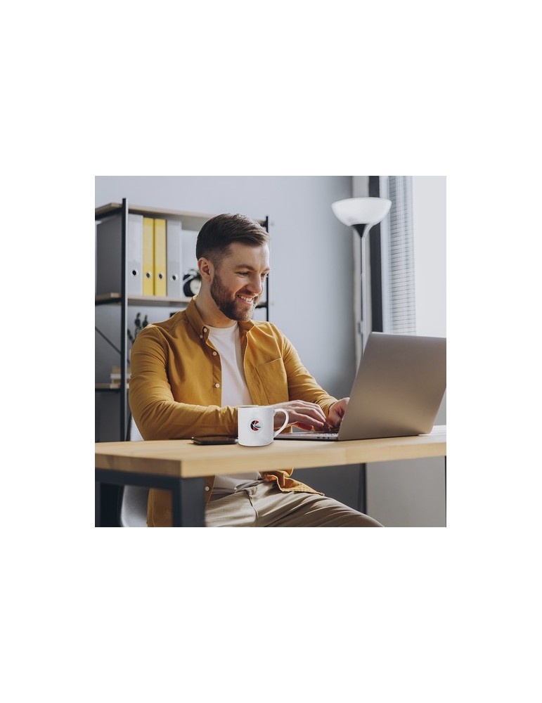 Tasse Tiraan Matières : céramique Couleurs : blanc goodies publicitaire événementiel