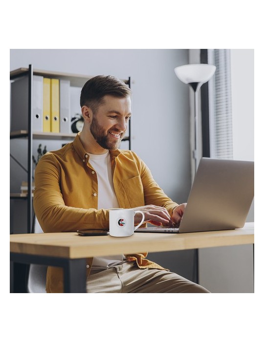 Tasse Tiraan Matières : céramique Couleurs : blanc goodies publicitaire événementiel