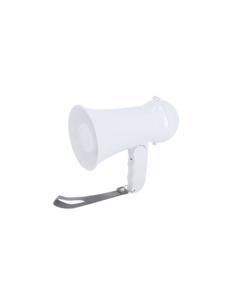Megaphone Noloen Couleurs : blanc personnalisable avec votre logo