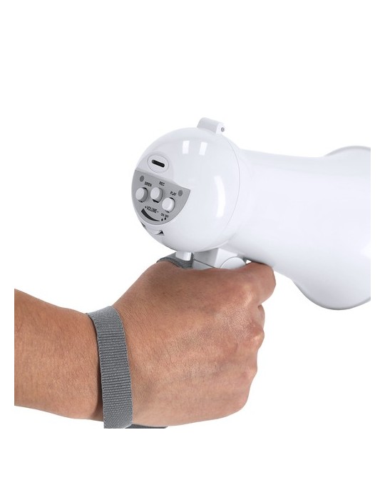 Megaphone Noloen Couleurs : blanc impression haute définition