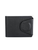 Porte-Cartes Portefeuille Traqueur Nairobix Matières : PU Couleurs : noir personnalisable avec votre logo