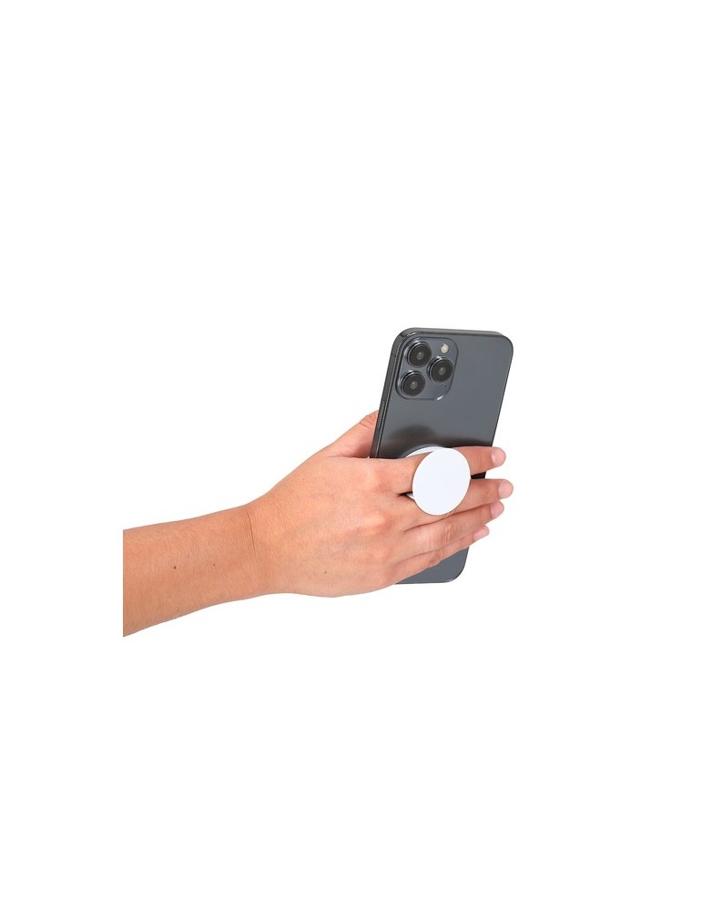 Support Alecop Matières : ABS recyclé Couleurs : noir impression logo haute qualité