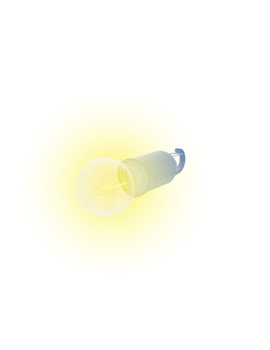 Lampe Trapix Couleurs : gris objet promo petit budget