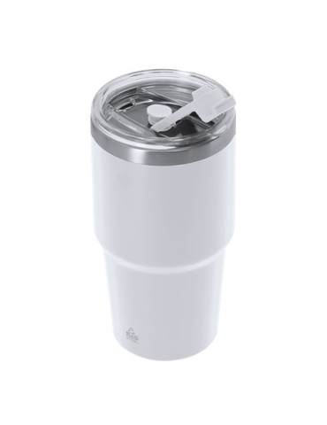 Verre Thermique Vinson Couleurs : blanc Matières : acier inoxydable recyclé goodies entreprise design