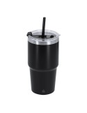 Verre Thermique Vinson Couleurs : noir Matières : acier inoxydable recyclé personnalisable avec votre logo