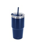 Verre Thermique Vinson Couleurs : bleu marine Matières : acier inoxydable recyclé cadeau entreprise pas cher