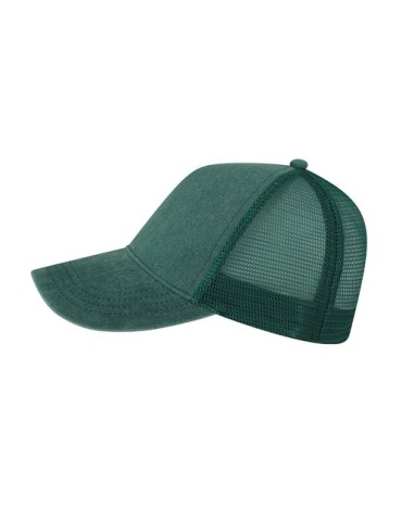 Casquette Malcers Matières : coton Couleurs : vert marquage couleur éclatante