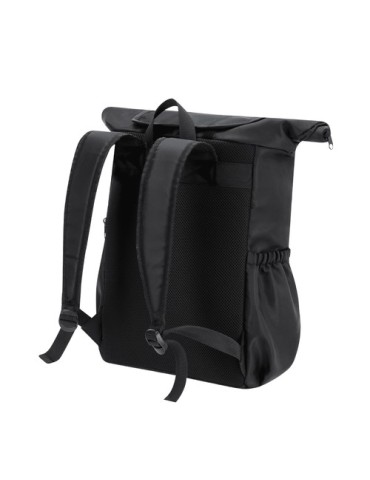 Sac à Dos Zanjur Matières : PET recyclé Couleurs : noir goodies publicitaire événementiel