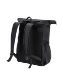 Sac à Dos Zanjur Matières : PET recyclé Couleurs : noir goodies publicitaire événementiel