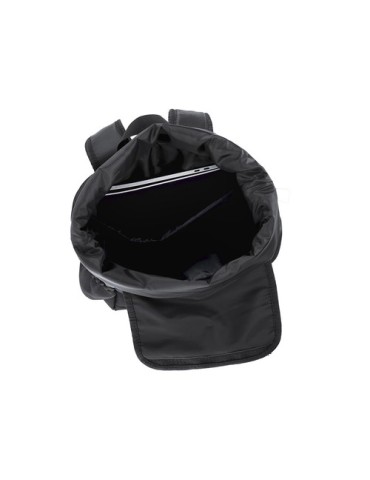 Sac à Dos Zanjur Matières : PET recyclé Couleurs : noir marquage laser ultra précis