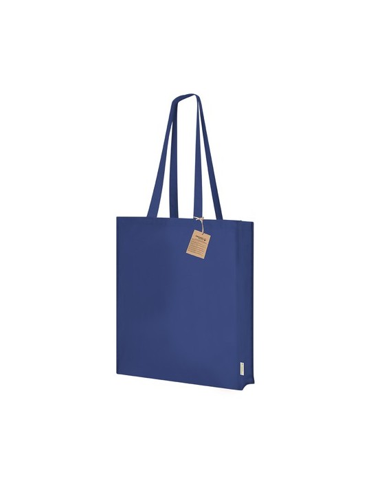 Sac Noban Matières : coton organique Couleurs : bleu personnalisable avec votre logo
