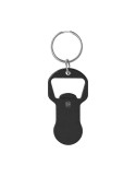 Porte-Clés Monnaie Ouvre Bouteille Belarox Matières : aluminium recyclé  Couleurs : noir