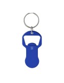 Porte-Clés Monnaie Ouvre Bouteille Belarox Matières : aluminium recyclé  Couleurs : bleu impression haute définition