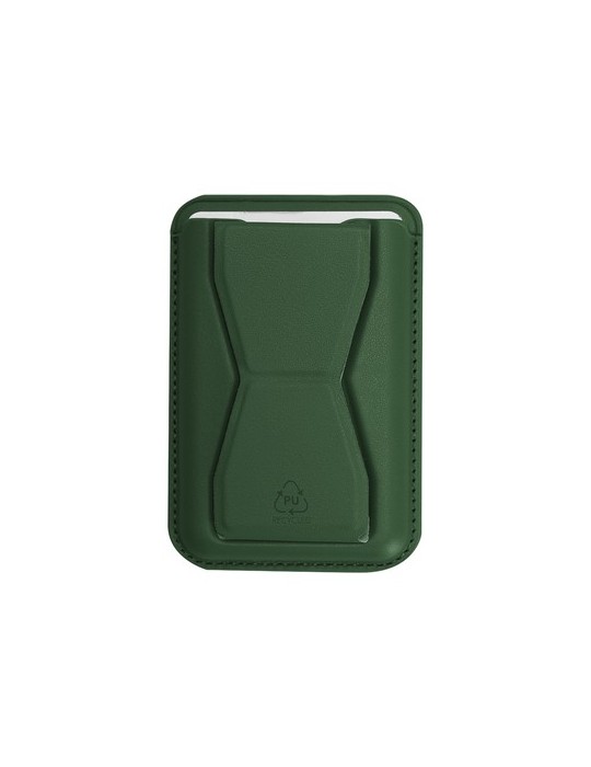 Support Porte-Cartes Stellar Couleurs : vert foncé Matières : PU recyclé