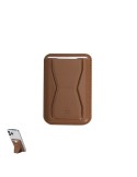 Support Porte-Cartes Stellar Couleurs : marron Matières : PU recyclé livraison express 24h 48h