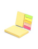 Bloc Notes Quepro Matières : carton recyclé Couleurs : blanc cadeau entreprise pas cher