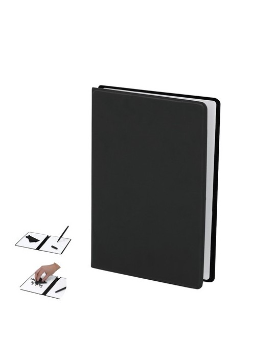 Bloc Notes Ardoise Komar Matières : PU Couleurs : noir