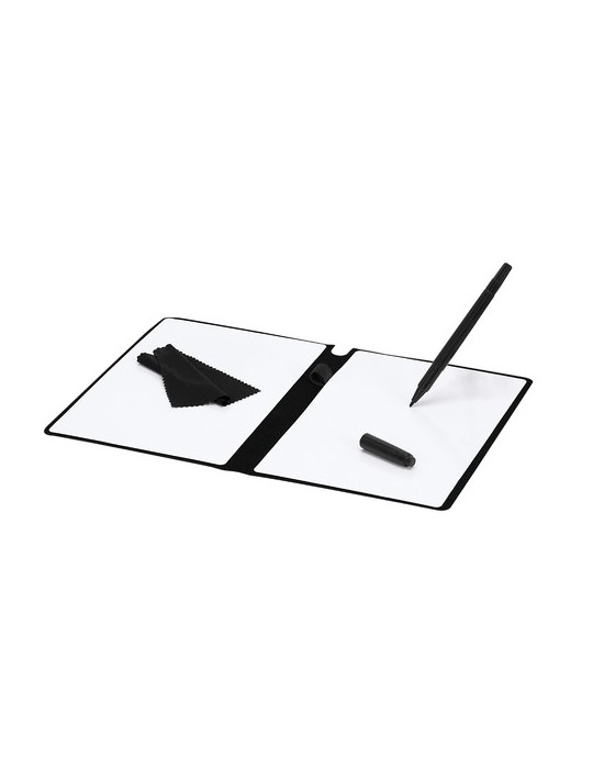 Bloc Notes Ardoise Komar Matières : PU Couleurs : noir goodies publicitaire événementiel