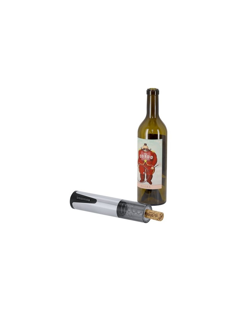 Tire-Bouchon Électrique Rhone Matières : acier inoxydable Couleurs : argenté goodies publicitaire événementiel