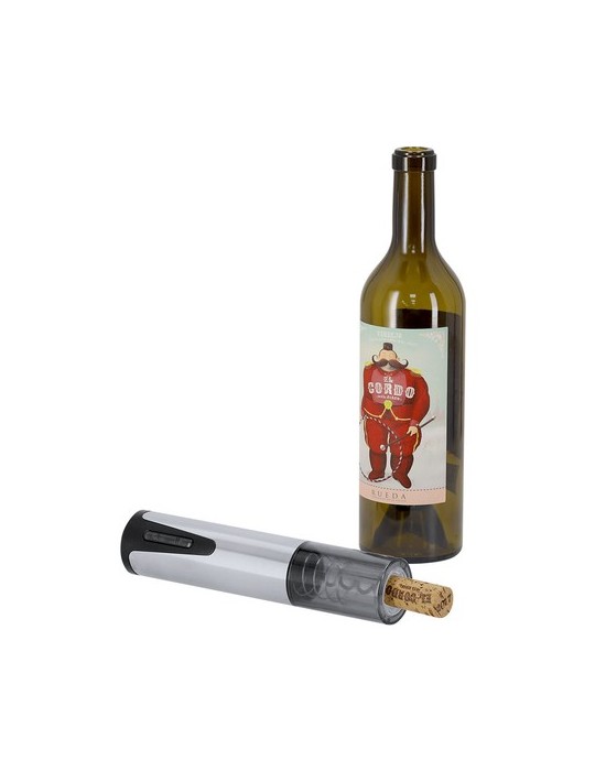 Tire-Bouchon Électrique Rhone Matières : acier inoxydable Couleurs : argenté goodies publicitaire événementiel