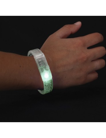 Bracelet Lumineux Gretex Couleurs : transparent cadeau entreprise pas cher