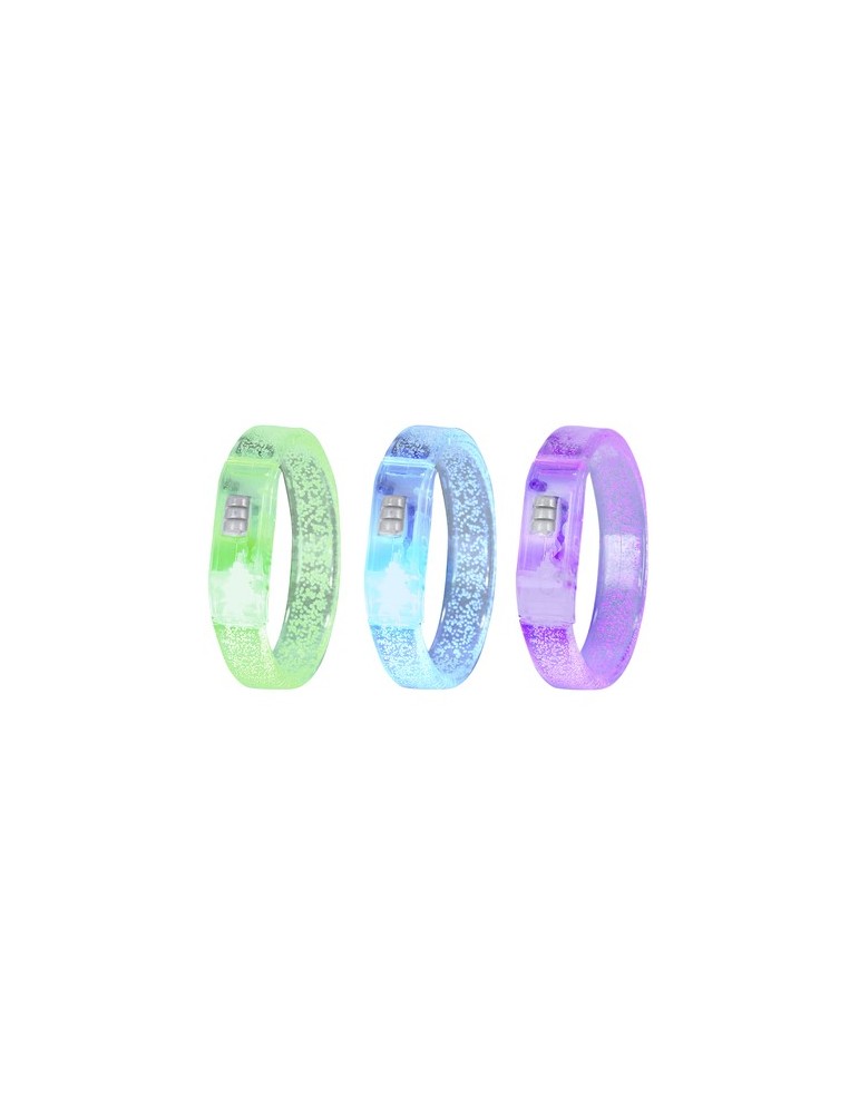 Bracelet Lumineux Gretex Couleurs : transparent goodies publicitaire événementiel