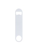Ouvre Bouteille  Sublimation Tremix Matières : acier inoxydable Couleurs : blanc personnalisable avec votre logo