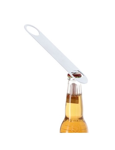 Ouvre Bouteille  Sublimation Tremix Matières : acier inoxydable Couleurs : blanc cadeau entreprise pas cher