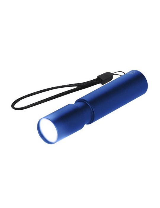 Lampe Tortol Matières : aluminium recyclé  Couleurs : bleu cadeau entreprise pas cher