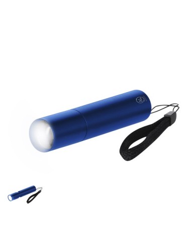 Lampe Tortol Matières : aluminium recyclé  Couleurs : bleu marquage laser ultra précis