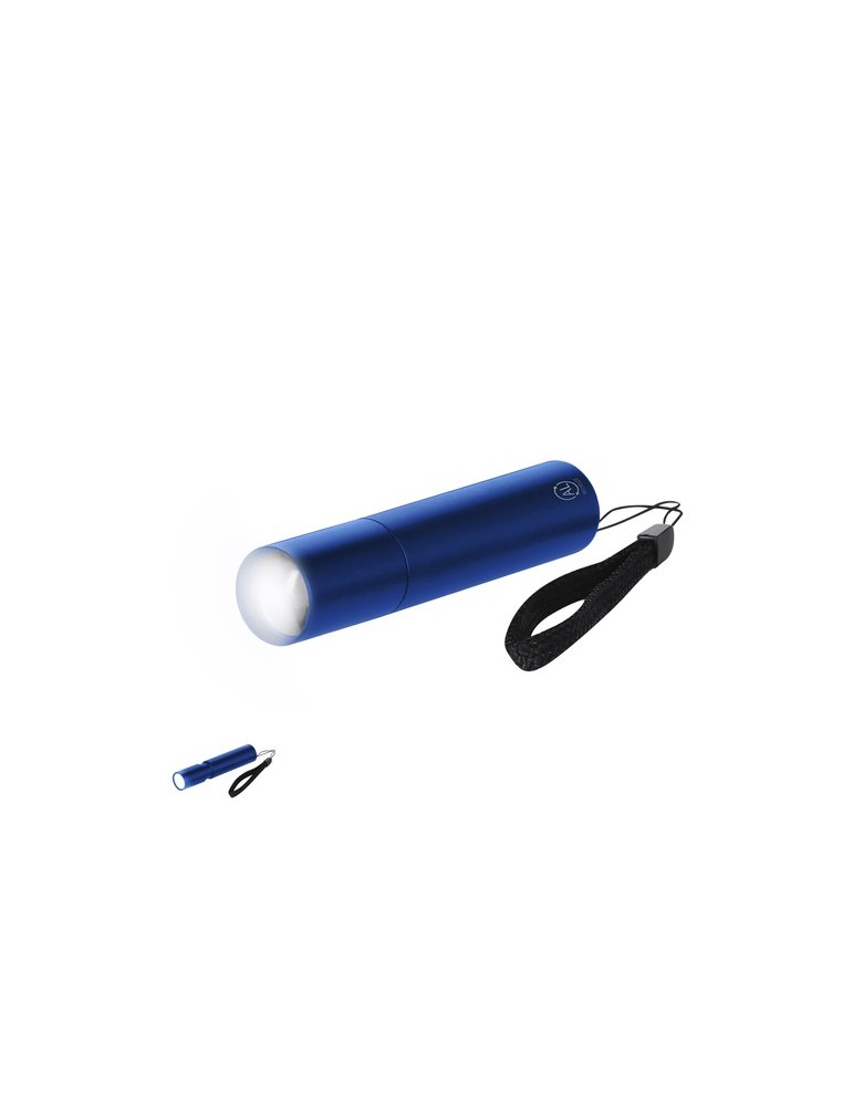 Lampe Tortol Matières : aluminium recyclé  Couleurs : bleu marquage laser ultra précis