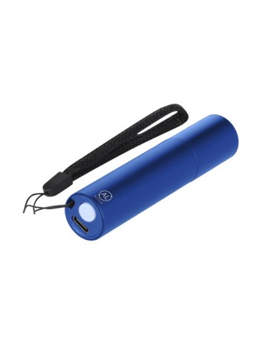 Lampe Tortol Matières : aluminium recyclé  Couleurs : bleu marine marquage couleur éclatante