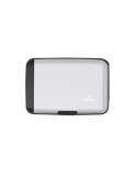 Porte-Cartes Power Bank Chefler Matières : aluminium Couleurs : argenté personnalisable avec votre logo
