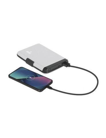 Porte-Cartes Power Bank Chefler Matières : aluminium Couleurs : argenté goodies publicitaire événementiel