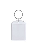 Porte-Clés Marbil Couleurs : transparent personnalisable avec votre logo