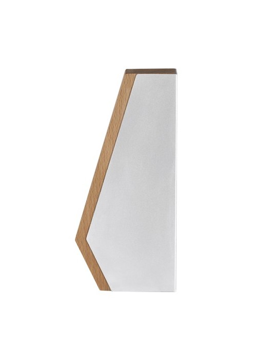 Plaque Sindar Matières : bois Couleurs : naturel personnalisable avec votre logo