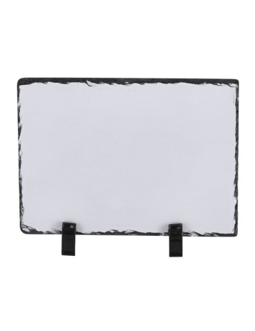 Plaque Sublimation Dirkal Matières : ardoise Couleurs : blanc 2