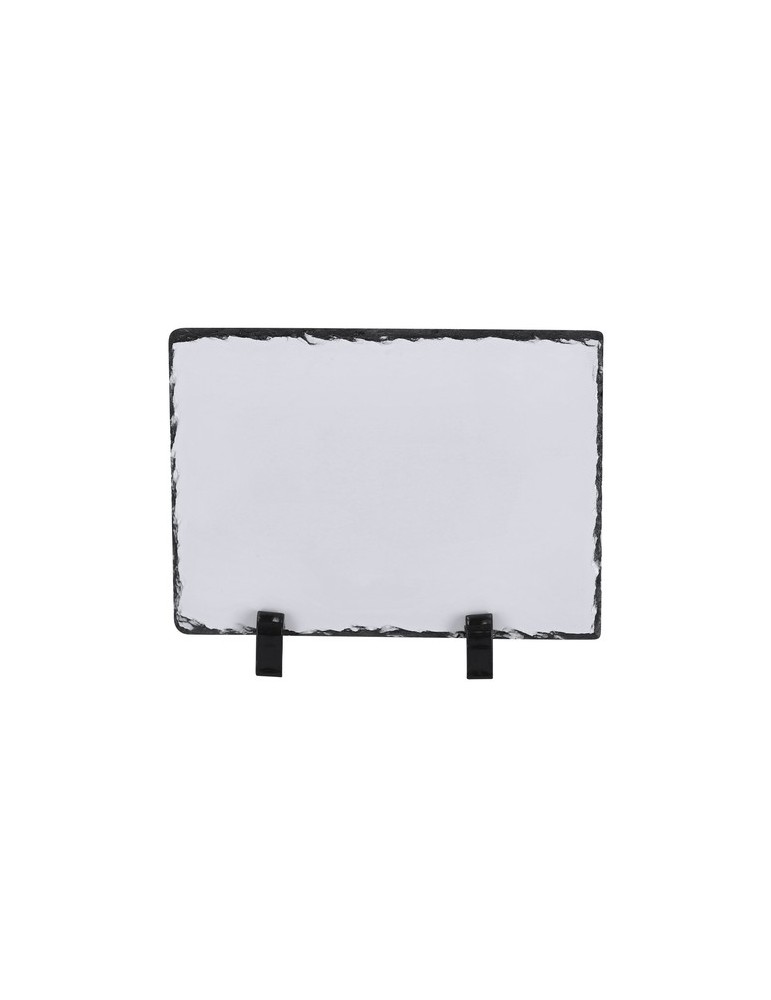 Plaque Sublimation Dirkal Matières : ardoise Couleurs : blanc personnalisable avec votre logo