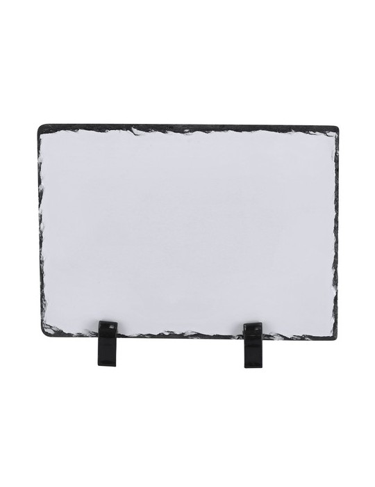 Plaque Sublimation Dirkal Matières : ardoise Couleurs : blanc personnalisable avec votre logo