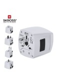 Adaptateur Voyage Universel Skross MUV MICRO Couleurs : blanc