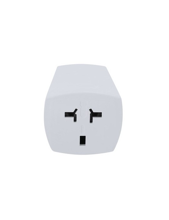 Adaptateur Voyage Universel Skross MUV MICRO Couleurs : blanc personnalisable avec votre logo