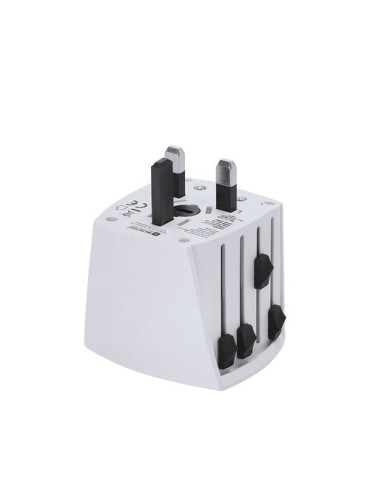 Adaptateur Voyage Universel Skross MUV MICRO Couleurs : blanc impression haute définition