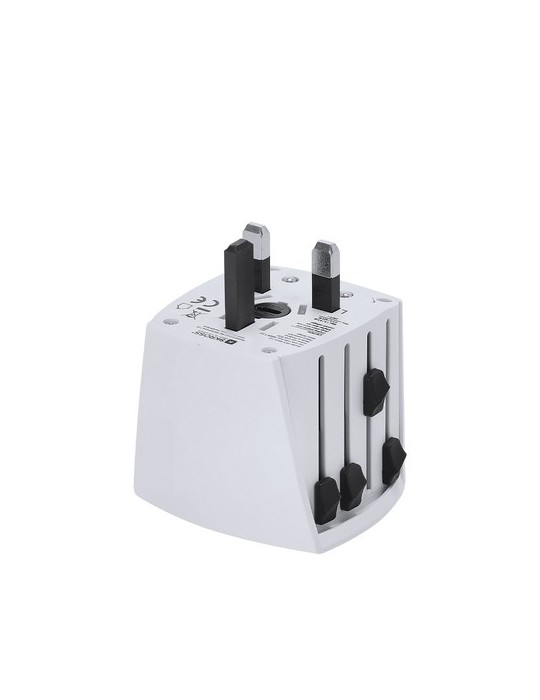 Adaptateur Voyage Universel Skross MUV MICRO Couleurs : blanc impression haute définition