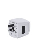Adaptateur Voyage Universel Skross MUV MICRO Couleurs : blanc objet promotionnel éco-responsable