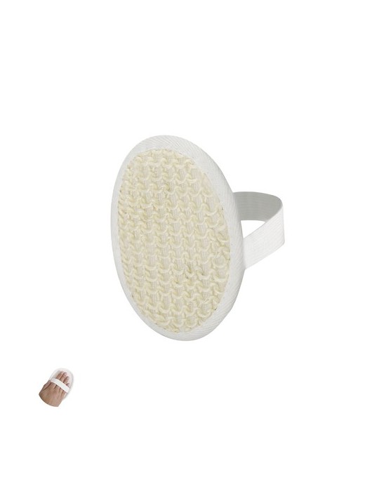 Éponge Exfoliante Munix Matières : coton Couleurs : naturel