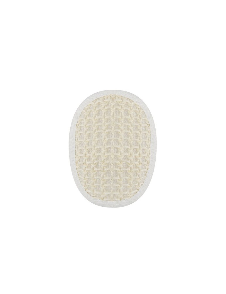 Éponge Exfoliante Munix Matières : coton Couleurs : naturel personnalisable avec votre logo
