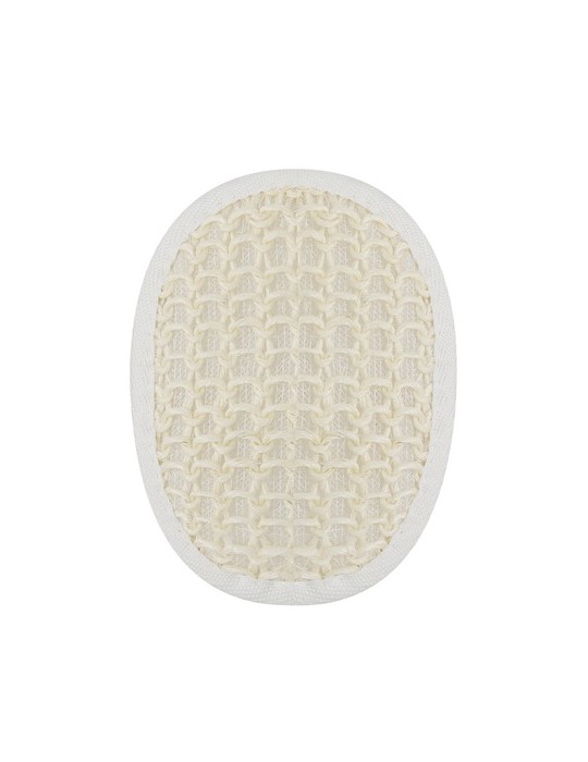 Éponge Exfoliante Munix Matières : coton Couleurs : naturel personnalisable avec votre logo