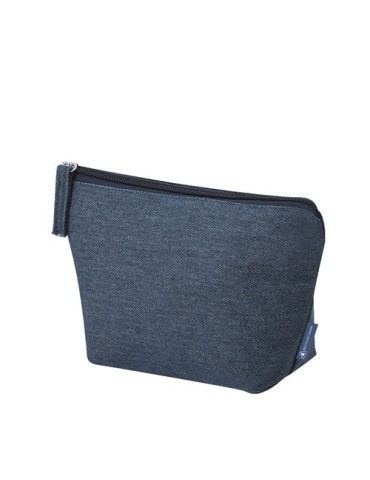 Nécessaire Zinnia Couleurs : bleu Matières : jean recyclé