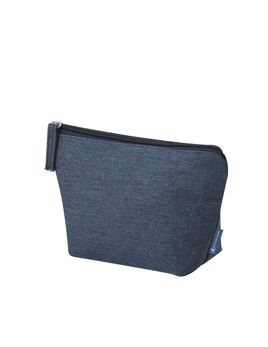 Nécessaire Zinnia Couleurs : bleu Matières : jean recyclé