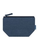 Nécessaire Zinnia Couleurs : bleu Matières : jean recyclé personnalisable avec votre logo